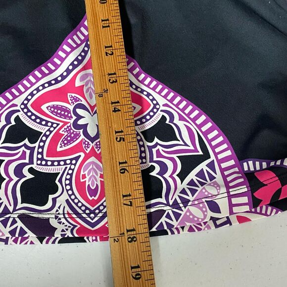 Athleta Bathing Suit Top Women's size M Multicolored Tankini Racer Back - Picture 6 of 10